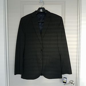 Nautica men's suit jacket M and 34x30 pants gray